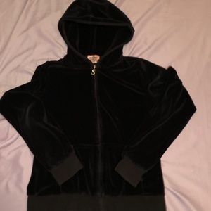 Velour track suit sweater